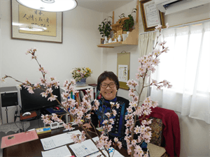 広島占い「真我占い館」も、嬉しい桜