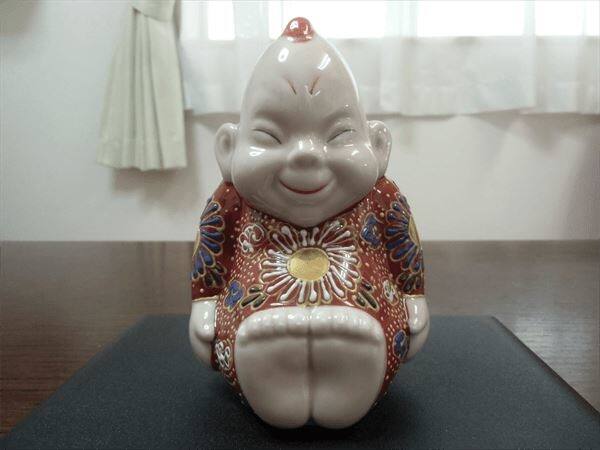 ビリケン通販広島で買った陶器のビリケン人形